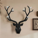 GobekUsa Deer Head Wall Decor Sculpture | Modern Abstract Animal Statue for Home Decor