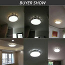 GobekUsa Dimmable Iron Chandelier Lights for Bedroom & Living Room with Remote Control