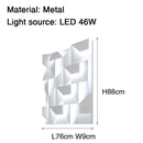 GobekUsa Grand Sconce Lamp: 3D Wall Shadows for Home Indoor Decor