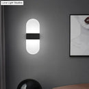 GobekUsa Modern Acrylic Geometric LED Wall Sconce Lamp: Stylish Bedside Lighting Fixture