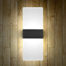 GobekUsa Modern Acrylic Geometric LED Wall Sconce Lamp: Stylish Bedside Lighting Fixture