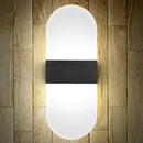 GobekUsa Modern Acrylic Geometric LED Wall Sconce Lamp: Stylish Bedside Lighting Fixture