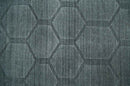 Charcoal Modern Geometric Hand-Woven Area Rug 2x3 - Art Silk