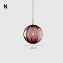 GobekUsa Glass Ball Lustre Pendant Lights - Modern Kitchen Hanging Fixture