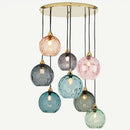 GobekUsa Glass Ball Lustre Pendant Lights - Modern Kitchen Hanging Fixture