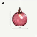 GobekUsa Glass Ball Lustre Pendant Lights - Modern Kitchen Hanging Fixture