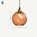 GobekUsa Glass Ball Lustre Pendant Lights - Modern Kitchen Hanging Fixture
