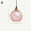 GobekUsa Glass Ball Lustre Pendant Lights - Modern Kitchen Hanging Fixture