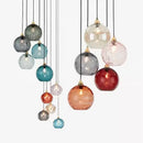 GobekUsa Glass Ball Lustre Pendant Lights - Modern Kitchen Hanging Fixture