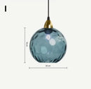 GobekUsa Glass Ball Lustre Pendant Lights - Modern Kitchen Hanging Fixture