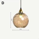 GobekUsa Glass Ball Lustre Pendant Lights - Modern Kitchen Hanging Fixture