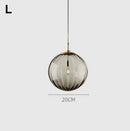GobekUsa Glass Ball Lustre Pendant Lights - Modern Kitchen Hanging Fixture