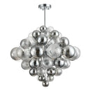 GobekUsa Glass Bubble Ceiling Chandelier LED Living Room Bedroom Decor Minimalist Hanging Lamp