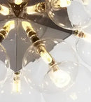 GobekUsa Glass Bubble LED Hanging Lamp for Bedroom Living Room Bar Villa