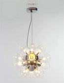 GobekUsa Glass Bubble LED Hanging Lamp for Bedroom Living Room Bar Villa