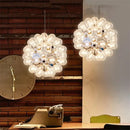 GobekUsa Glass Bubble LED Hanging Lamp for Bedroom Living Room Bar Villa