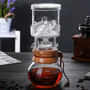 GobekUsa Glass Coffee Kettle Dripper Pot Cold Brew Ice Dripper 400ml Coffee Maker