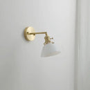 GobekUsa Glass Copper LED Wall Lights Modern Style for Indoor Bedroom Living Room