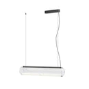 GobekUsa Glass Cylinder Chandelier: Sleek Indoor Lighting for Living Room & Dining Room