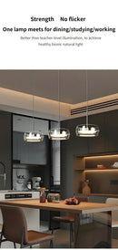 GobekUsa Modern Glass Dining Table Pendant Light