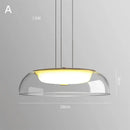GobekUsa Glass Pendant Lights Simple Indoor Home Decor Lighting for Living Room and Dining Room