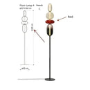 GobekUsa Glass Floor Lamp LED Table Light - Italian Design High Quality