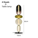 GobekUsa Glass Floor Lamp LED Table Light - Italian Design High Quality