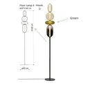 GobekUsa Glass Floor Lamp LED Table Light - Italian Design High Quality