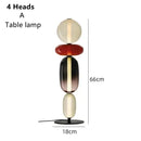 GobekUsa Glass Floor Lamp LED Table Light - Italian Design High Quality