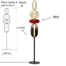 GobekUsa Glass Floor Lamp LED Table Light - Italian Design High Quality