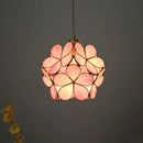GobekUsa Glass Flower LED Pendant Light Fixture for Modern Luxury Home Decor