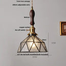 GobekUsa Glass Flower LED Pendant Light Fixture for Modern Luxury Home Decor