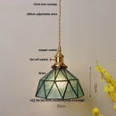 GobekUsa Glass Flower LED Pendant Light Fixture for Modern Luxury Home Decor
