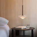 GobekUsa Glass Flying Saucer Chandelier - LED Hardware Pendant Lighting for Living Room
