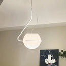 GobekUsa Glass Globe Pendant Lamp for Bedroom Living Room Kitchen Island