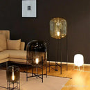 Modern glass table lamp set of 3 – living room globe lights by Decorbites