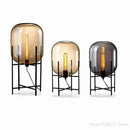 Modern glass table lamp set of 3 – living room globe lights by Decorbites