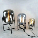 Modern glass table lamp set of 3 – living room globe lights by Decorbites