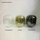 Modern glass table lamp set of 3 – living room globe lights by Decorbites