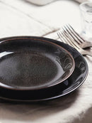 GobekUsa Ceramic Round Plate - Nordic Design for Hotel, Restaurant, and Home Dishes