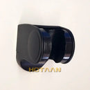 Modern glossy black shower holder bathroom wall mounted bracket by Decorbites