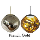 GobekUsa Glass Lava LED Pendant Lights for Modern Living Room Bedroom Decor