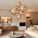 GobekUsa Glass Lava LED Pendant Lights for Modern Living Room Bedroom Decor
