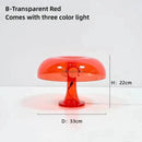 GobekUsa Designer LED Mushroom Table Lamp for Modern Minimalist Decor Lighting in Bedroom & Living Room