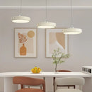 GobekUsa Circular Dimmable Pendant Light Modern Chandelier for Dining Room, Kitchen Island