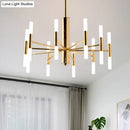 GobekUsa Modern 20-Light Acrylic Ceiling Lamp for Dining Room or Kitchen Island
