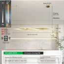 GobekUsa Acrylic Led Pendant Lamp for Dining Room, Bar & Kitchen - Minimalist Hanging Lights