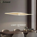 GobekUsa Acrylic Led Pendant Lamp for Dining Room, Bar & Kitchen - Minimalist Hanging Lights
