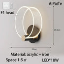 GobekUsa Acrylic Lustre Chandelier for Living Room, Bedroom, Kitchen - Hanging Ceiling Lamps