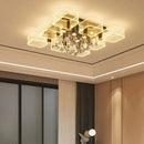 GobekUsa Acrylic Lustre Chandelier for Living Room, Bedroom, Kitchen - Hanging Ceiling Lamps